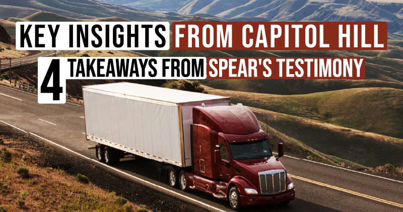 Key Insights from Capitol Hill- 4 Takeaways from Spear's Testimony
